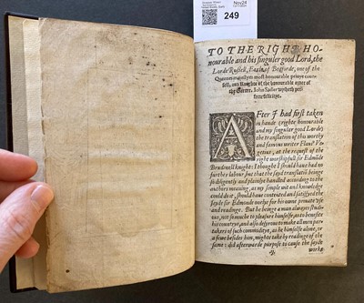 Lot 249 - Vegetius Renatus (Flavius). The Foure bookes of Flavius Vegetius Renatus..., 1572