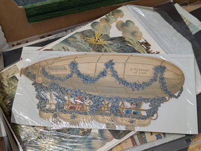 Lot 260 - Ballooning. An extensive collection of approximately 140 items of ballooning-related ephemera
