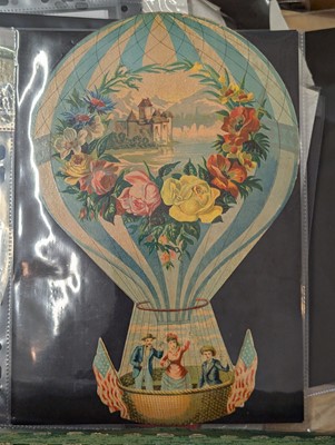 Lot 260 - Ballooning. An extensive collection of approximately 140 items of ballooning-related ephemera