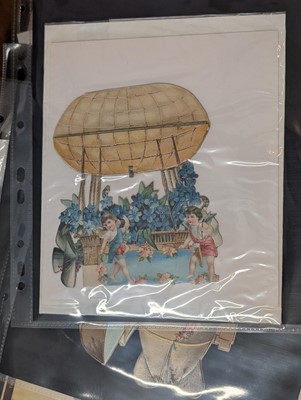 Lot 260 - Ballooning. An extensive collection of approximately 140 items of ballooning-related ephemera