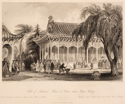 Lot 347 - Allom (Thomas, illustrator). China in a Series of Views, 4 volumes, 1st edition, 1843