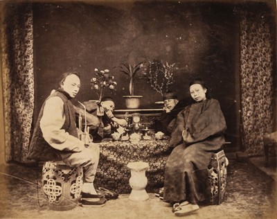 Lot 13 - China. A group of 11 photographs, c. 1880, albumen prints