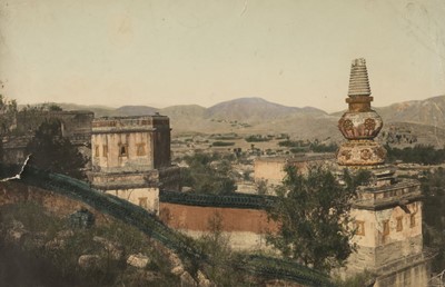 Lot 32 - China. North side of Summer Palace, Peking, by Mei Li Studio, c. 1930, gelatin silver print