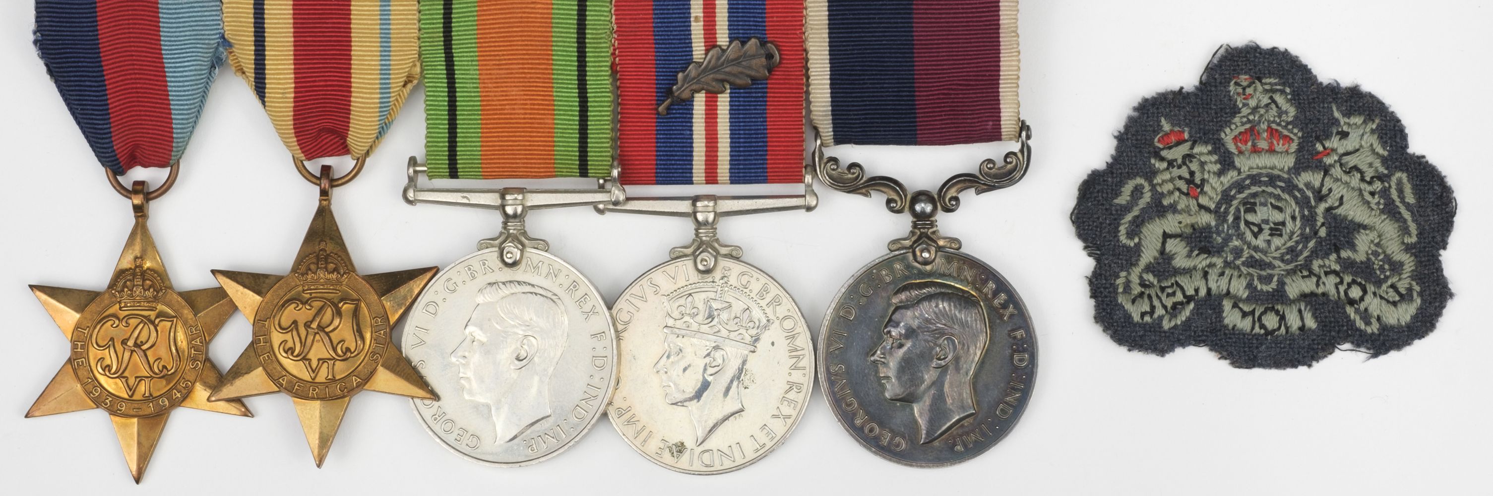Lot 175 - Four: Warrant Officer J.L.A. Rodgers, Royal