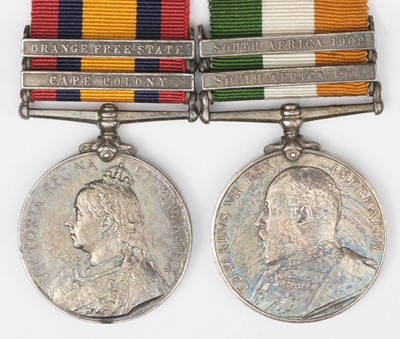 Lot 196 - Pair: Lieutenant J. Black, Royal Lancaster Regiment, killed in action