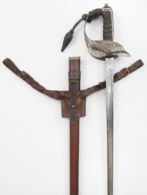 Lot 137 - Sword. A WWI period officers' sword by Henry Wilkinson, serial number 60867