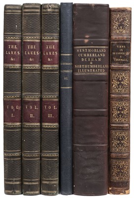 Lot 340 - Rose (Thomas). Westmorland, Cumberland, Durham and Northumberland, 3 volumes circa 1835