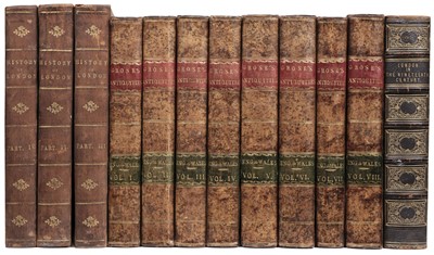 Lot 318 - Grose (Francis). The Antiquities of England and Wales, 8 volumes, circa 1785