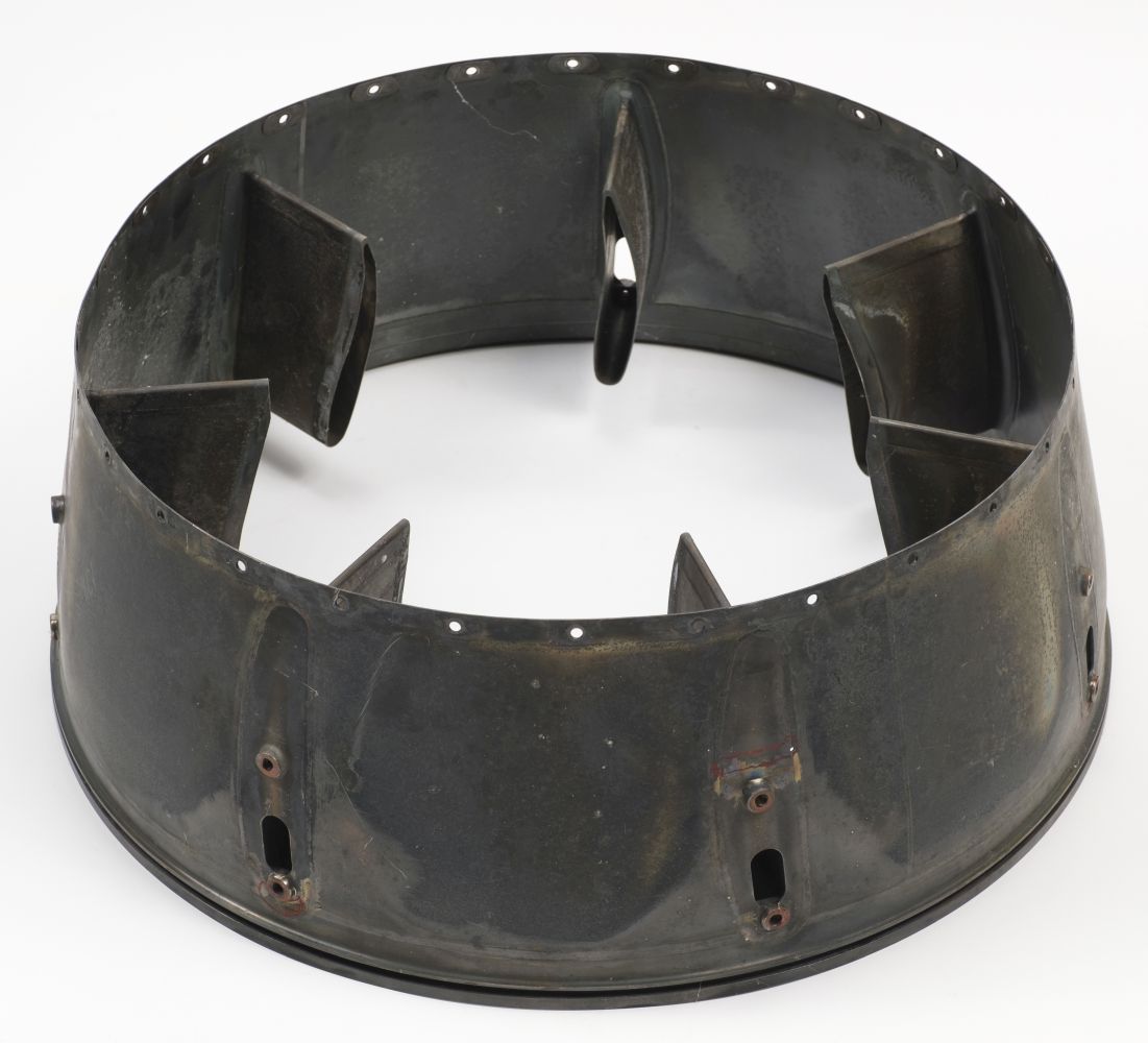 Lot 375 - Red Arrows. Two rear exhaust jet pipes from