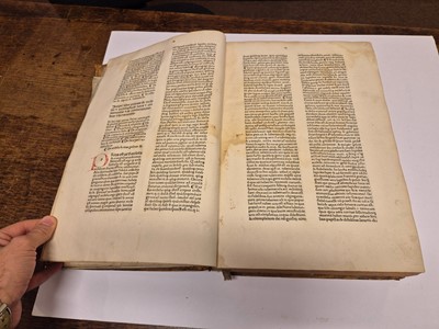 Lot 224 - Duranti (Giullelmus). Rationale Divinorum Officiorum, Rome: Hahn and de Lucca, 1473