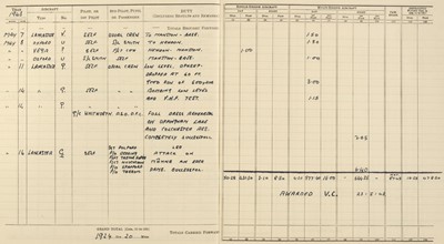 Lot 242 - Gibson (Guy, 1918-1944). The Flying Log Book No 2 (facsimile)