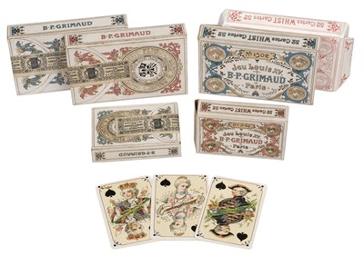 Lot 369 - Grimaud (B.P.). Jeu Louis XV, No.1502, Paris, circa 1895