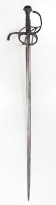 Lot 136 - Sword. A swept hilt rapier, circa 1560