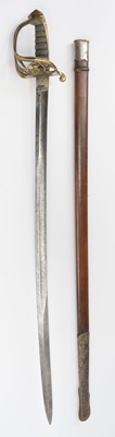 Lot 139 - Sword. An impressive Victorian Officer's sword with 30 battle honours