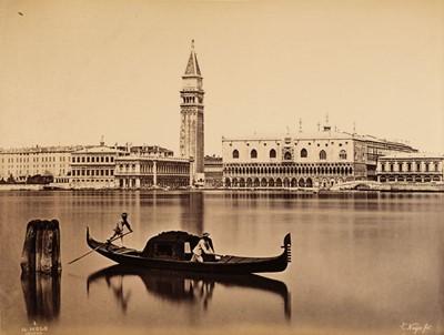 Lot 74 - Italy & Europe. A pair of large photograph albums, c. 1870s