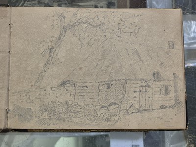 Lot 306 - Scrap Album. A scrap album, probably by a member of the Strachey family, circa 1889