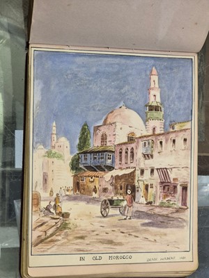Lot 306 - Scrap Album. A scrap album, probably by a member of the Strachey family, circa 1889