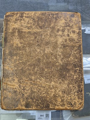 Lot 306 - Scrap Album. A scrap album, probably by a member of the Strachey family, circa 1889