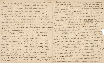 Lot 177 - Lauder (Robert Scott, 1803-1869). Autograph Letter Signed, 'R. S. Lauder', 15 January 1840