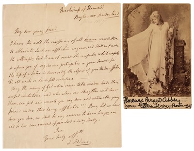 Lot 207 - Siddons (Sarah, 1755-1831). Autograph Letter Signed, ‘S. Siddons’, June 1817