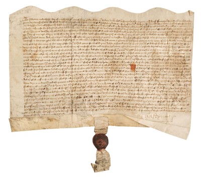 Lot 280 - Hastings (William, c. 1431-1483). Document Signed, 20 March 1475