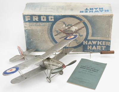 Lot 359 - Frog Hawker Hart Flying Model Aeroplane, circa 1930s