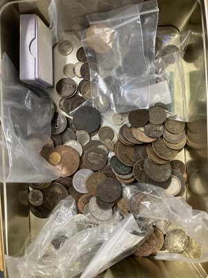 Lot 150 - Coins. A collection of Victorian silver coins