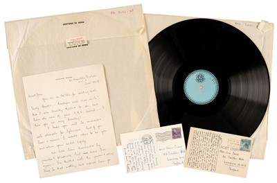 Lot 251 - Ferrier (Kathleen, 1912-1953). Autograph Letter signed