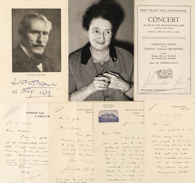 Lot 246 - Baillie (Isobel, 1895-1993, English Soprano). An archive of correspondence and ephemera