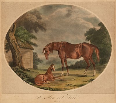 Lot 154 - Jukes (Francis). Life of a Racehorse, the set of 6, circa 1784