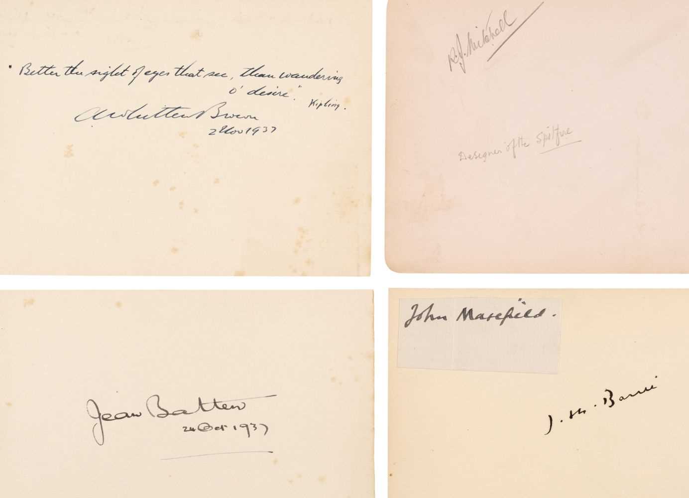 Lot 228 - Brown (Arthur Whitten, 1886-1948). Autograph