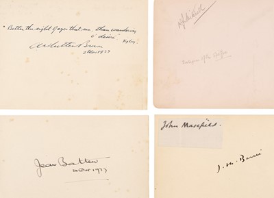 Lot 228 - Brown (Arthur Whitten, 1886-1948). Autograph Quotation Signed, 2 November 1937