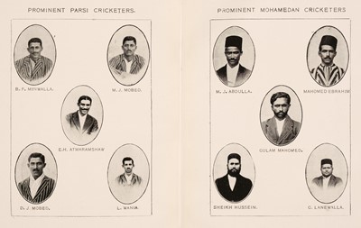 Lot 280 - Rubie (C. B). A History of the Sind Cricket Tournament and Karachi Cricket in General, 1928