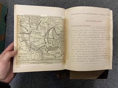 Lot 290 - Manuscript Books. An assorted collection of over 30 manuscript books, mostly 19th century