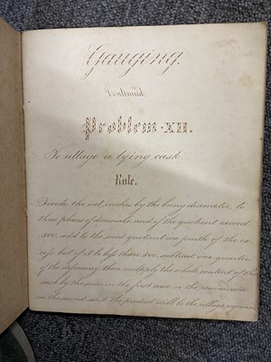 Lot 290 - Manuscript Books. An assorted collection of over 30 manuscript books, mostly 19th century