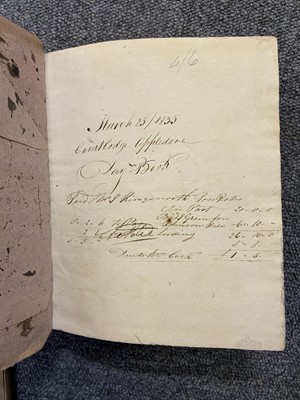 Lot 290 - Manuscript Books. An assorted collection of over 30 manuscript books, mostly 19th century