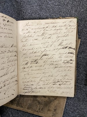 Lot 290 - Manuscript Books. An assorted collection of over 30 manuscript books, mostly 19th century