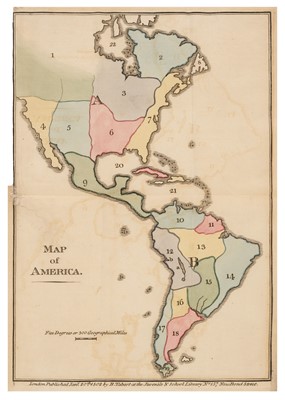 Lot 358 - Trimmer (Sarah). a Geographical Companion, 3 parts in one, 1st edition, 1802