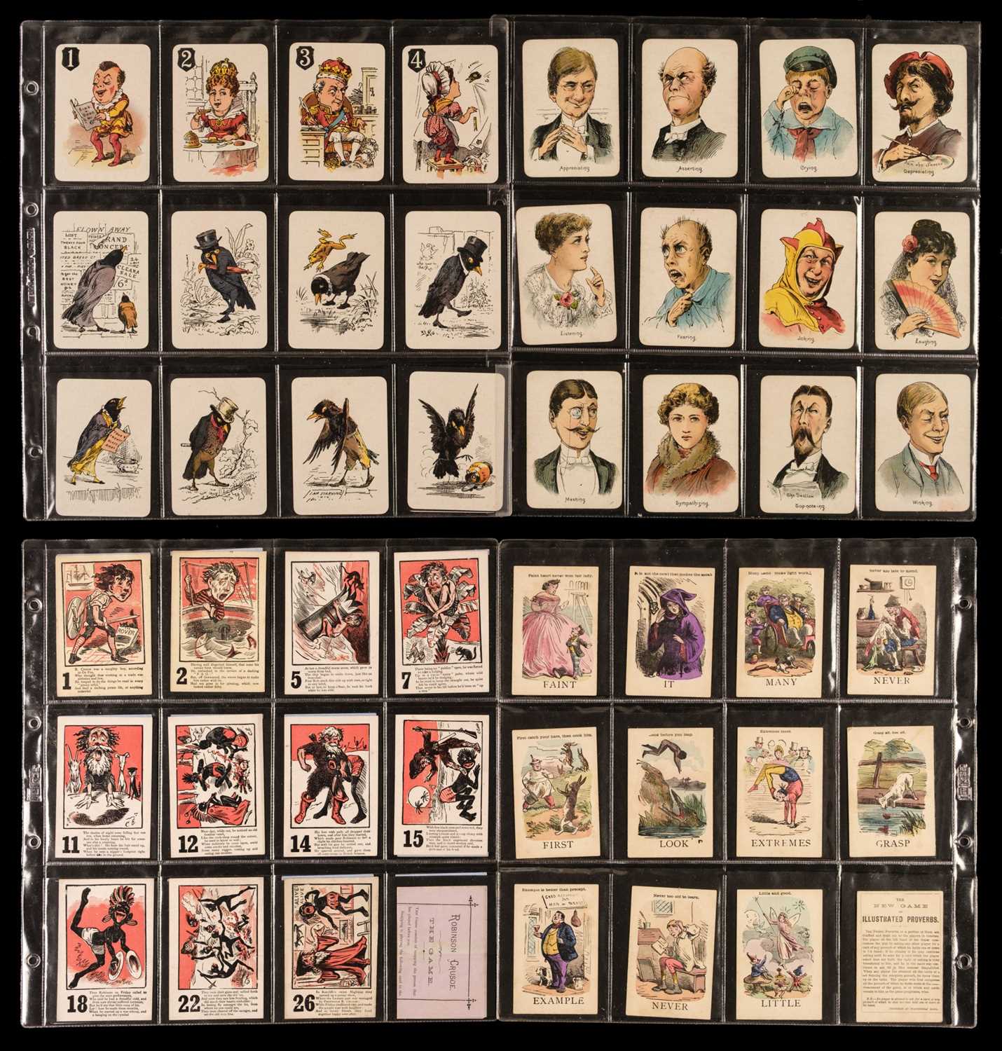 Lot 388 - Card Games. A collection of 200 decks of card games, circa 1830-1985