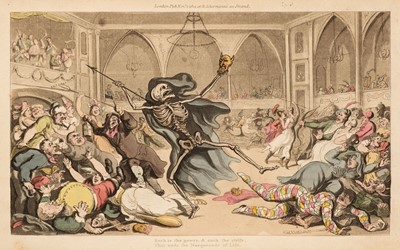 Lot 220 - Rowlandson (Thomas, illustrator). The English Dance of Death and Life, 3 volumes, 1st edition, 1815-17