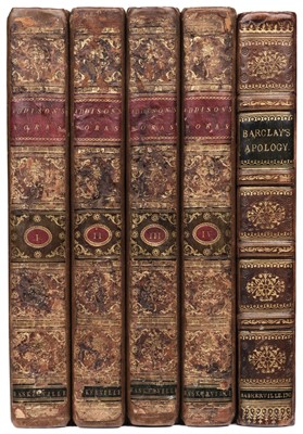 Lot 209 - Baskerville Press. The Works of the Late Right Honorable Joseph Addison, 4 vols., 1761