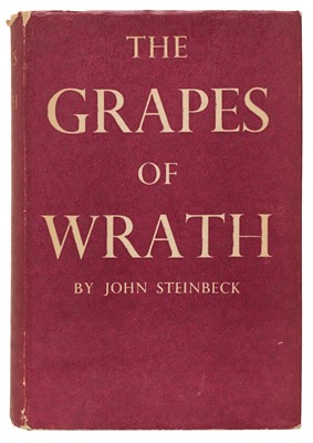 Lot 722 - Steinbeck (John). The Grapes of Wrath, 1st UK edition, 1939