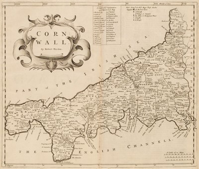 Lot 38 - Camden (William). Camden's Britannia, newly Translated into English, 1695