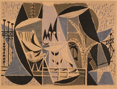 Lot 433 - Ghika (Nikos, 1906-1994). The Balcony, 1959