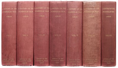 Lot 24 - Oman (Charles). History of the Peninsular War, 7 volumes, 1902-30