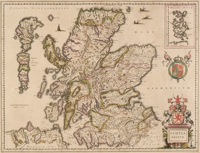 Lot 122 - Scotland. Jansson (Jan), Scotia Regnum, circa 1650