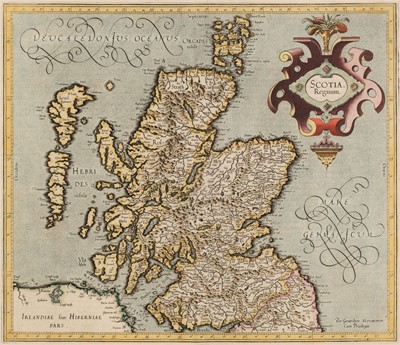 Lot 123 - Scotland. Mercator (Gerard), Scotia Regnum, circa 1610