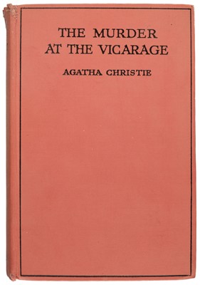 Lot 558 - Christie (Agatha). The Murder at the Vicarage, 1st edition, 1930