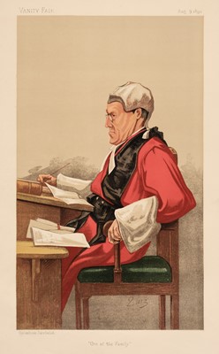 Lot 177 - Vanity Fair. A collection of 30 'Legal' caricatures, late 18th & early 19th century