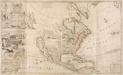 Lot 113 - North America. Moll (Herman)..., This Map of North America..., circa 1725